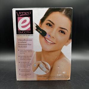 Verseo E Smooth Electrolysis Permanent Hair Removal Reduction System Open Box